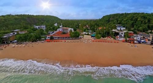 Sea Song Bed & Breakfast Unawatuna Bagian luar foto